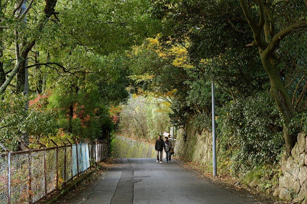 有馬温泉の坂道